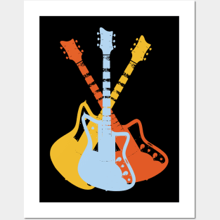 Boutique Guitar Pop Art Posters and Art